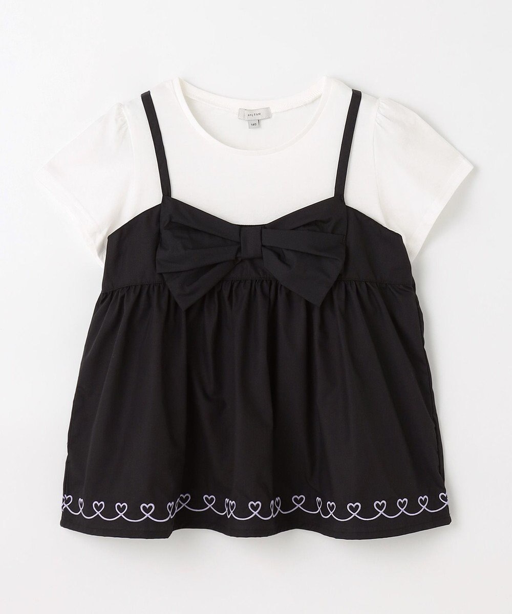ANY KIDS キャミソール ドッキングTシャツ 