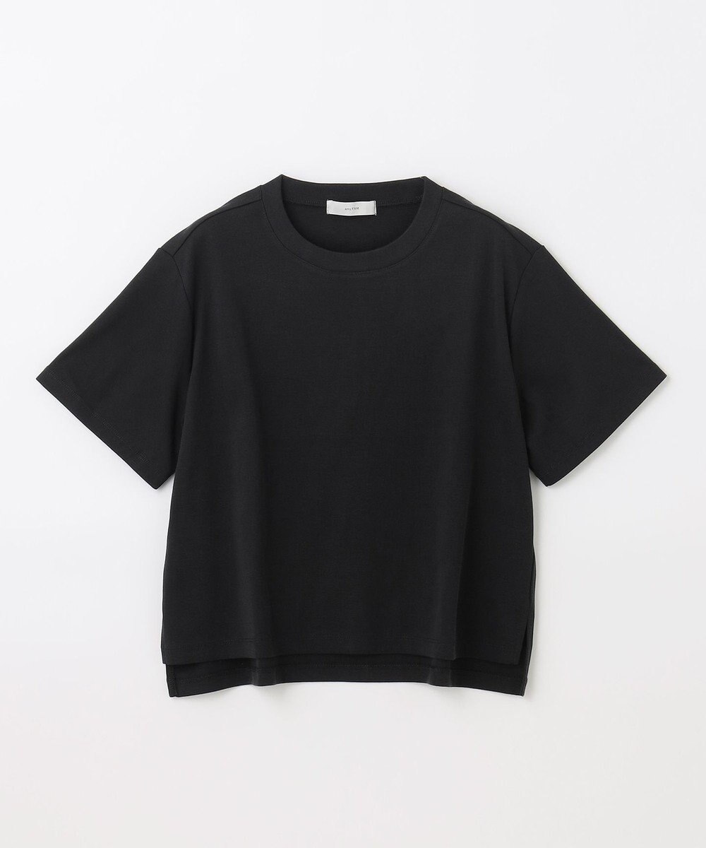 ANY 【接触冷感】クロップド丈半袖Tシャツ 