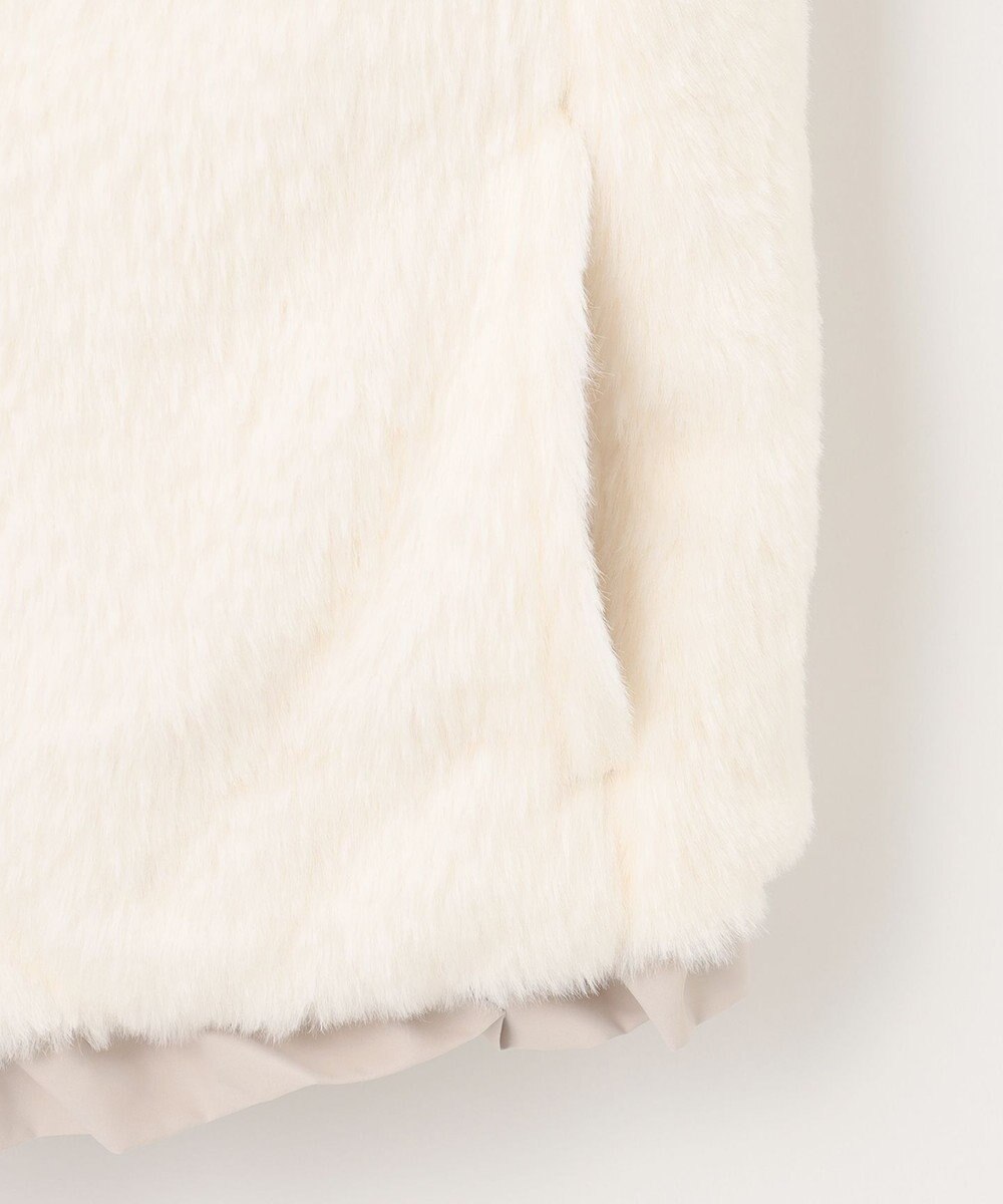 ANY KIDS ボア リバーシブル ベスト 