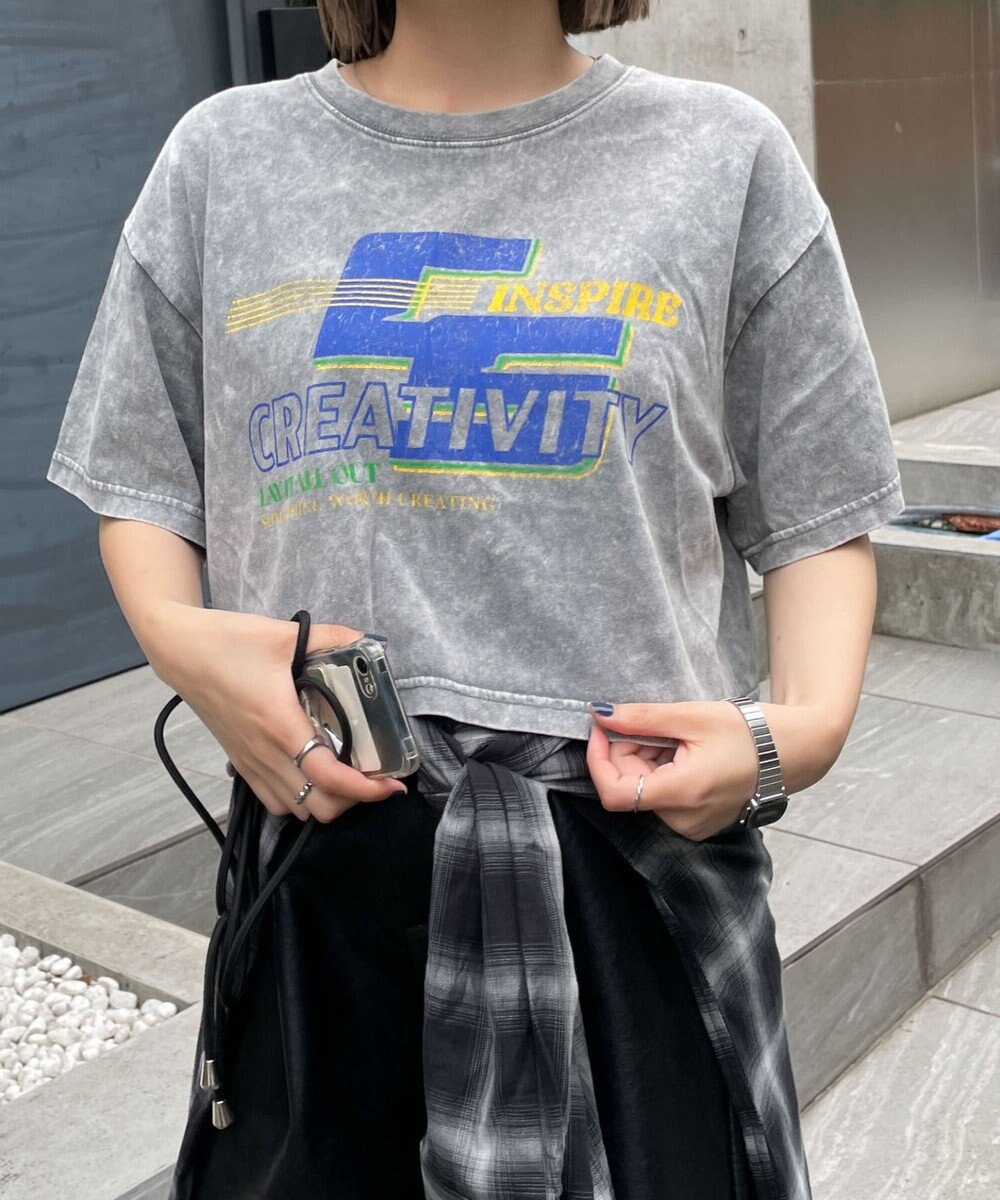 WEGO ヴィンテージウォッシュショートT 