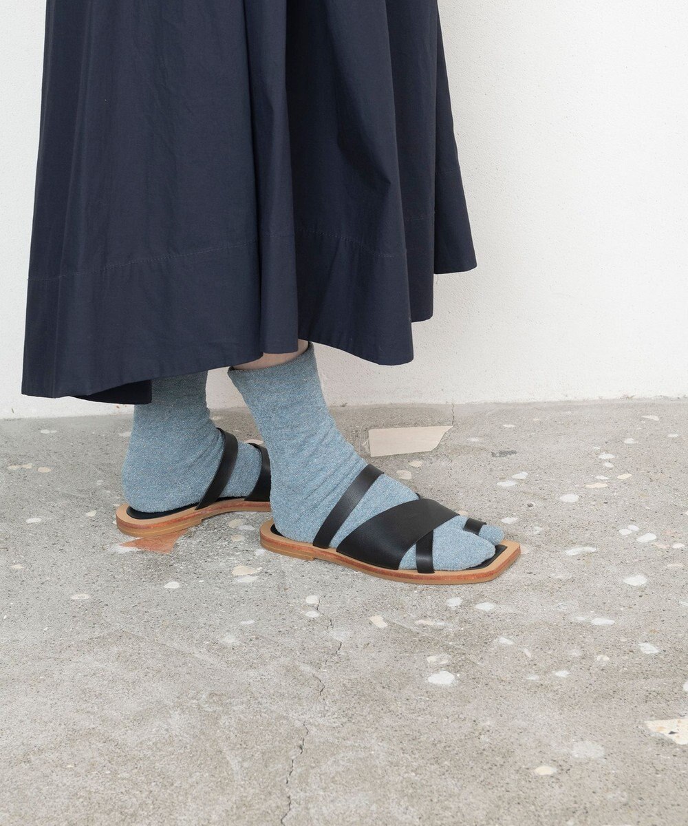 TRICOTE ベロアラメタビソックス 