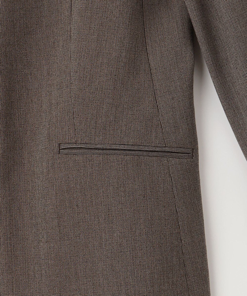 J.PRESS LADIES T/Rアルガンシルク ノーカラー ジャケット 