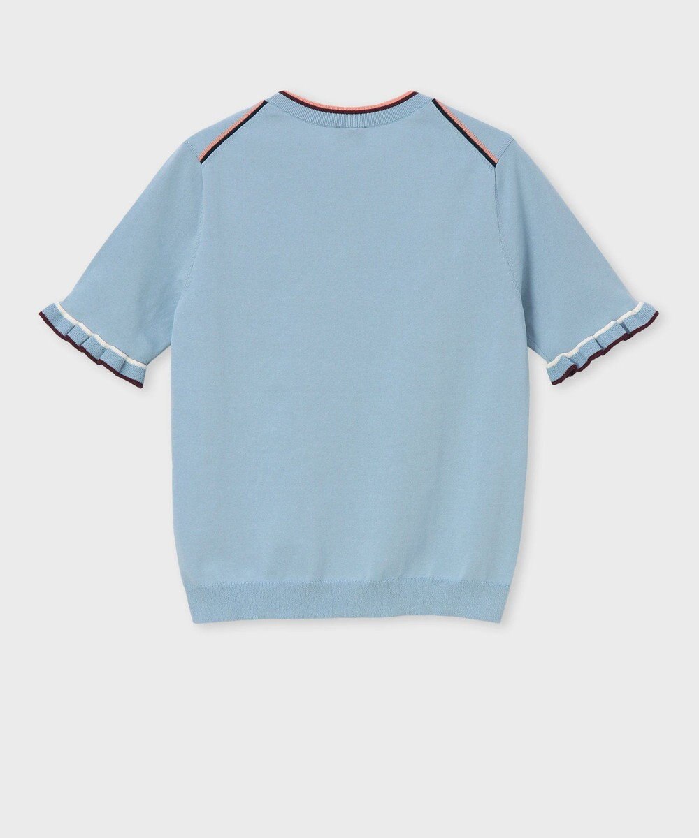 Paul Smith 【洗える】フレアスリーブ 半袖ニット 