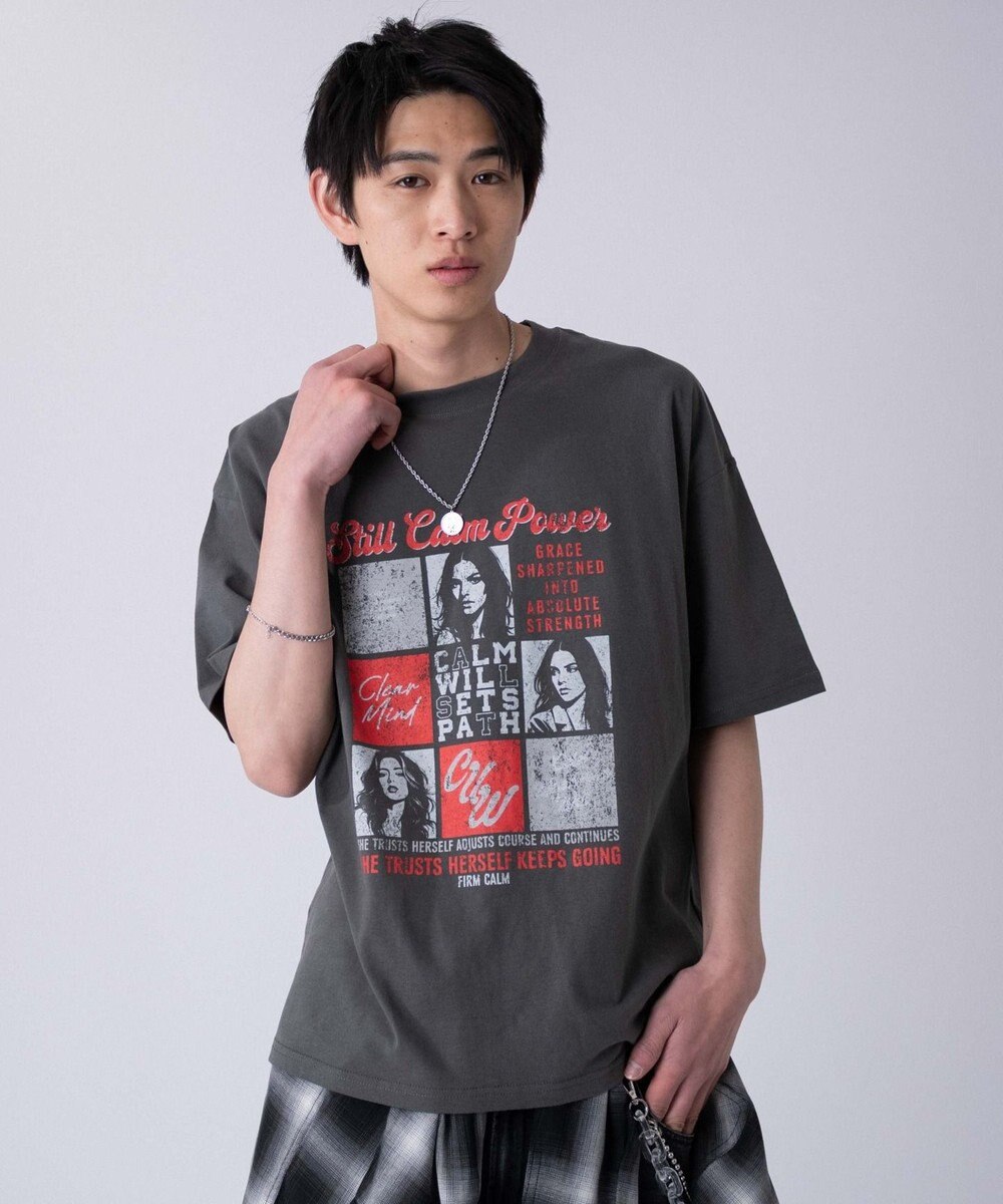 WEGO 【ユニセックス着用ITEM/SMLサイズ展開】アソートグラフィックBIG　T2（SS） 