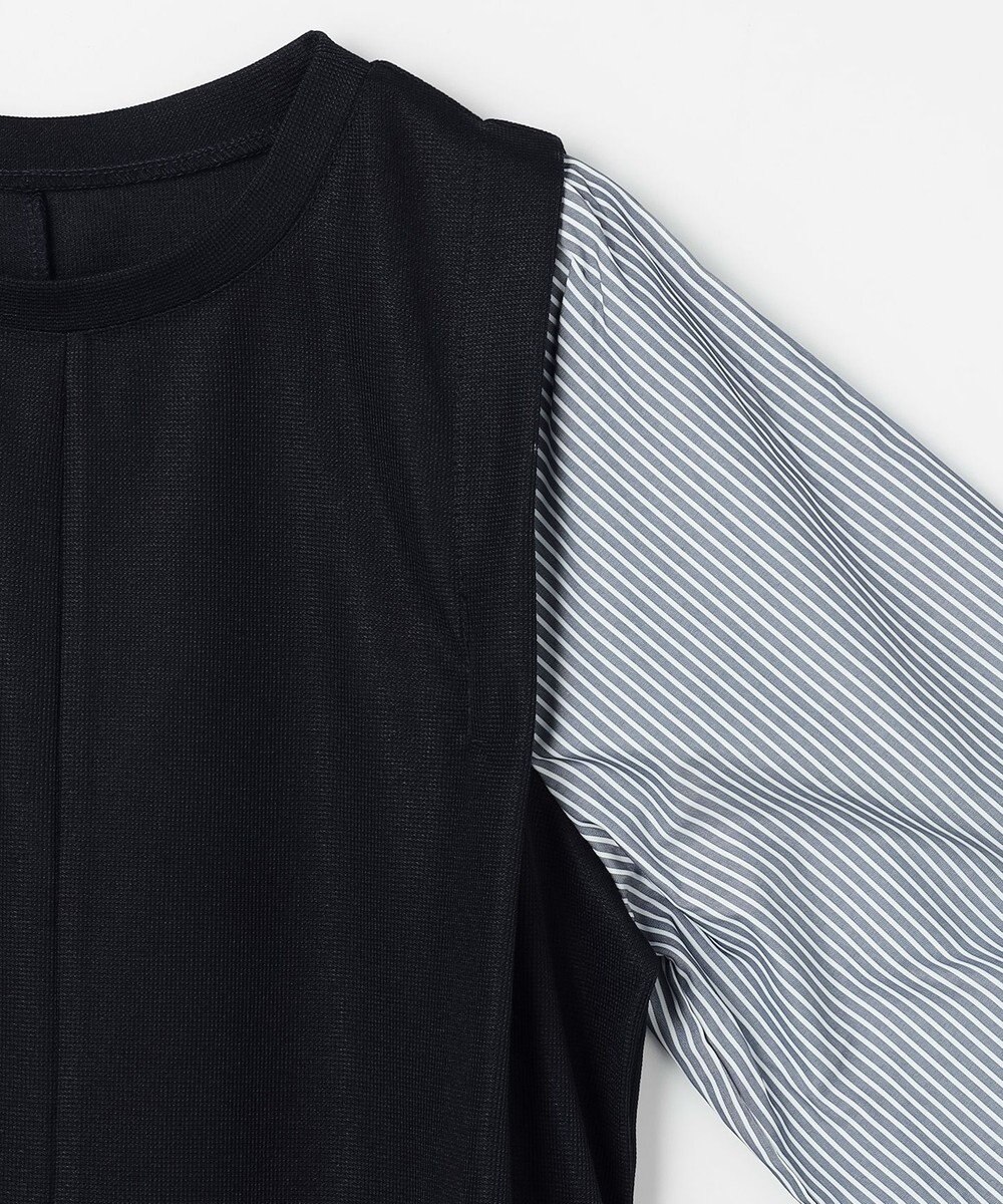 ANY L シャツコンビワンピース 