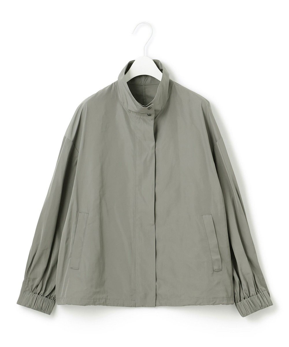 ICB 【洗える】 エステルメモリータフタ ブルゾン 