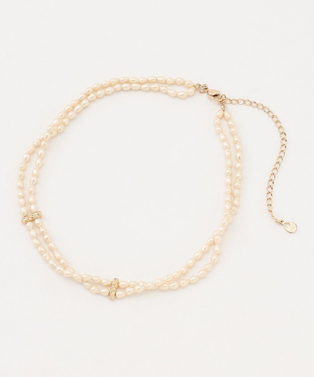 23区 3連 パール ネックレス 