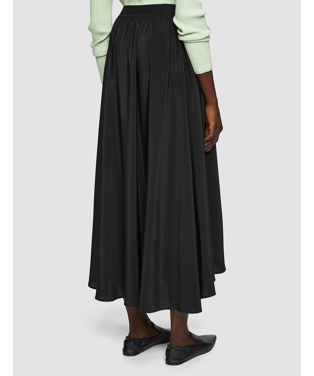 JOSEPH 【洗える】クレープ ド ソワ　ミディスカート 