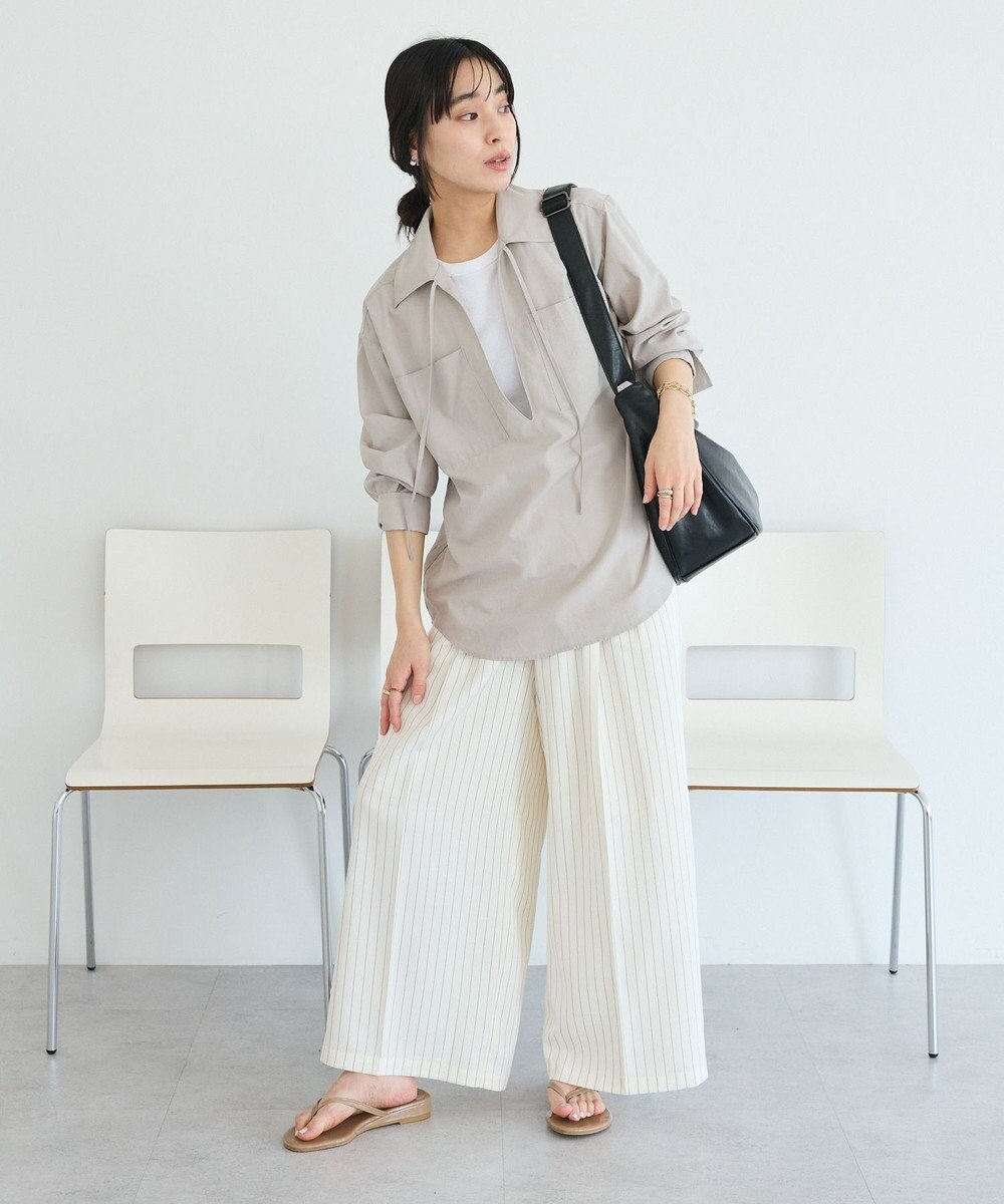 CRAFT STANDARD BOUTIQUE Vネックスキッパーシャツ 