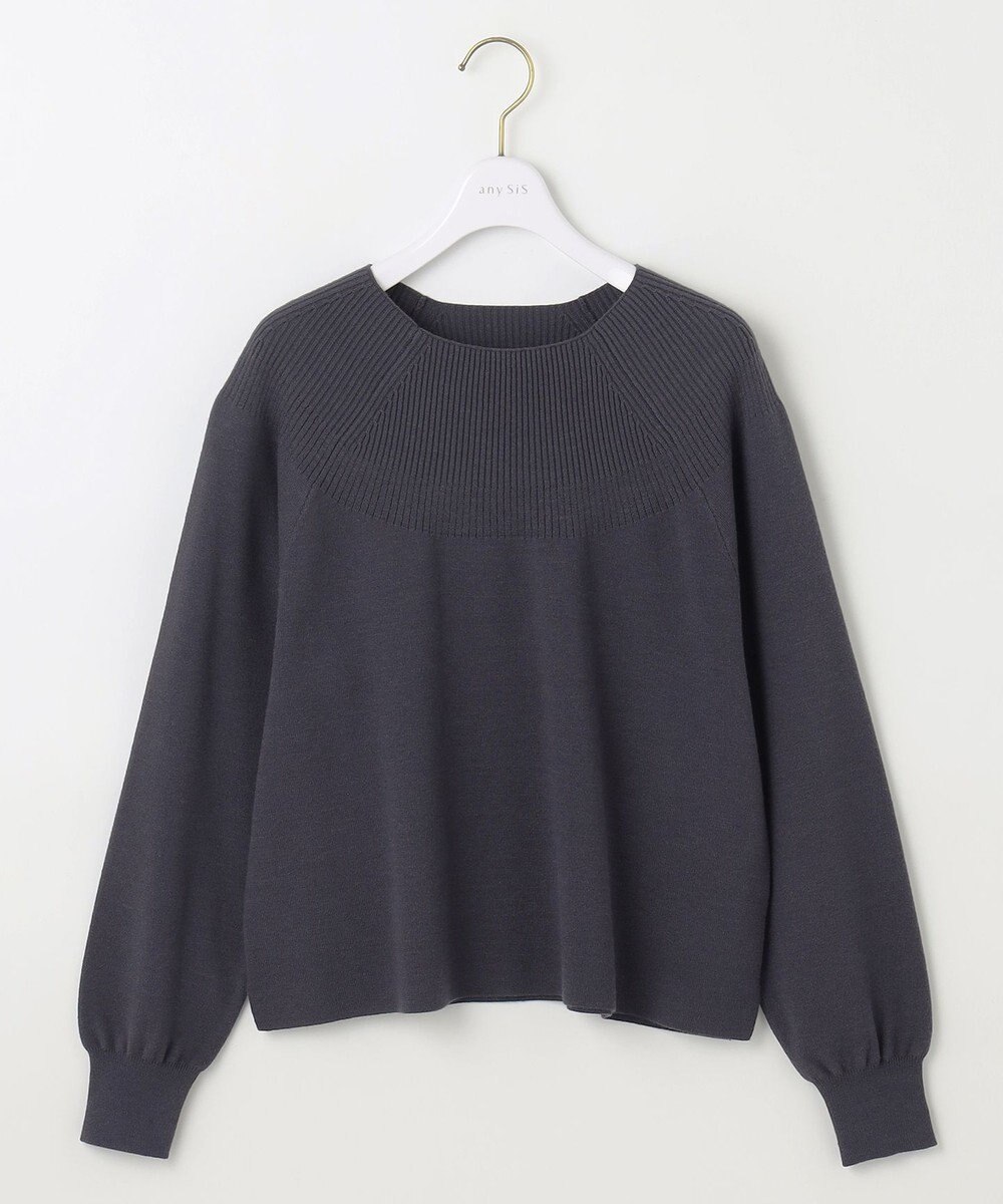 ANY SIS 【洗える】ショート丈 プルオーバー 