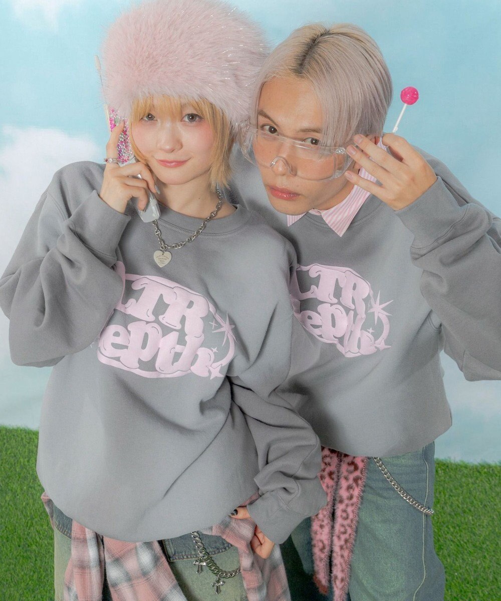 WEGO 【ユニセックス着用ITEM】サークルロゴプルオーバー 