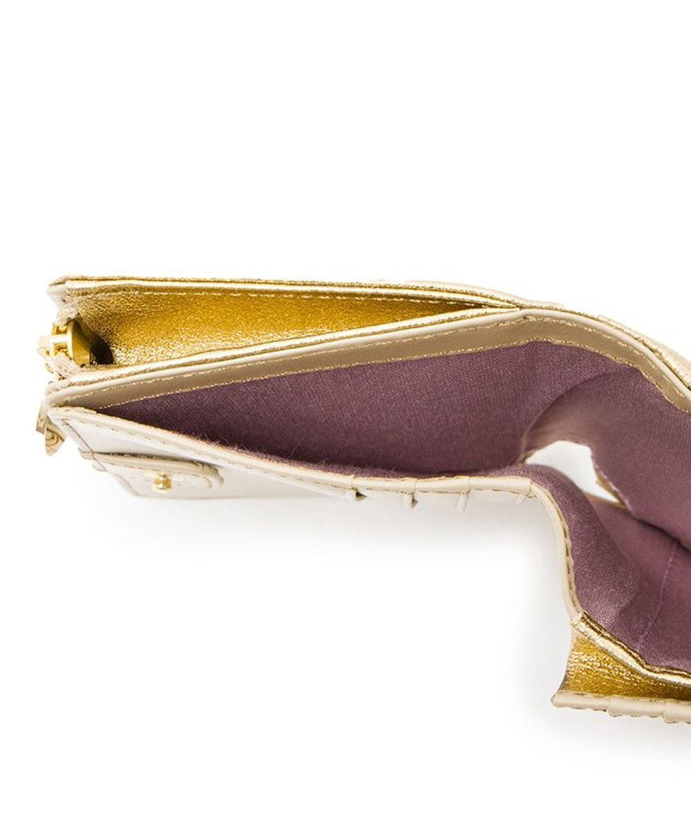 LANVIN en Bleu ペティアン Lファスナー二つ折り財布 