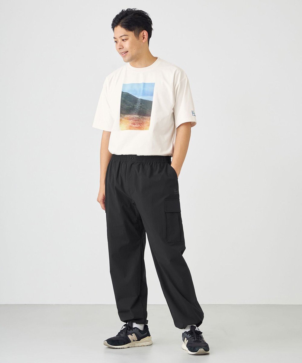 SHARE PARK MENS 【撥水・UVカット・ストレッチ・軽量 】ナイロンカーゴパンツ（Lサイズ） 