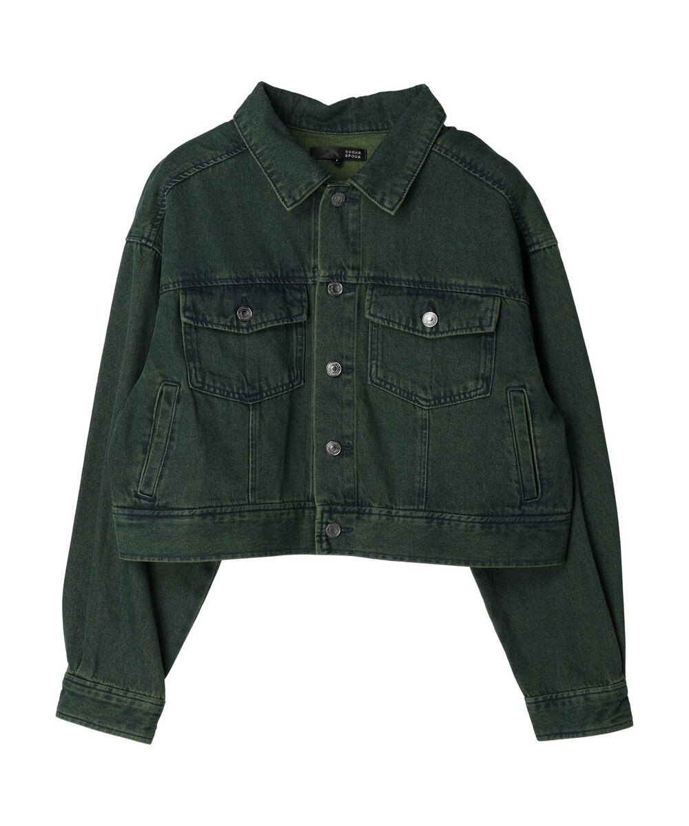 Green Parks ・ＳＵＧＡＲ　ＳＰＯＯＮ　カラーデニムＧジャン 