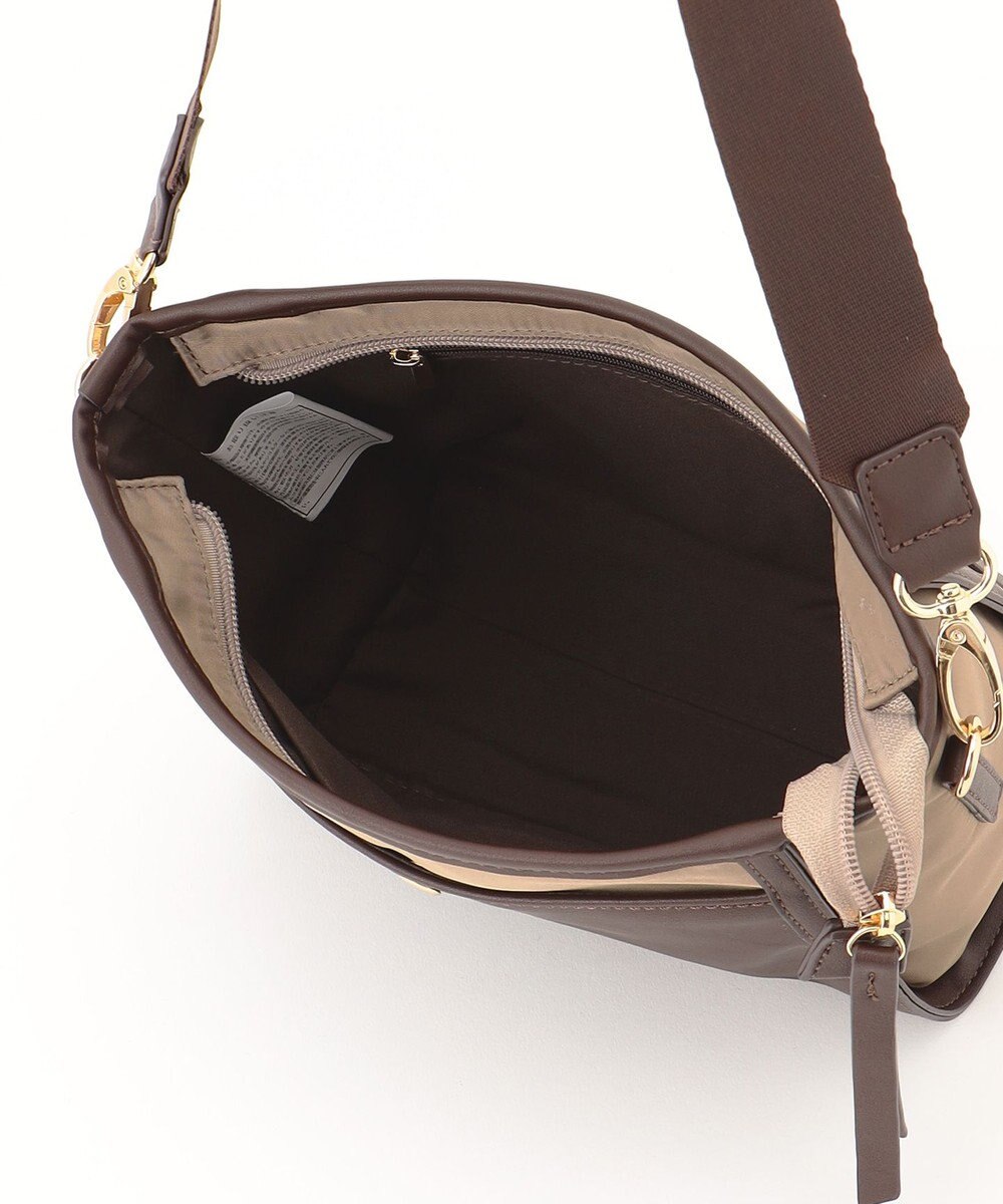 LA BAGAGERIE 【MONICA】ナイロンコンビショルダーバッグ 