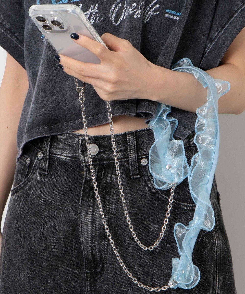 WEGO フリルチェーンストラップ 