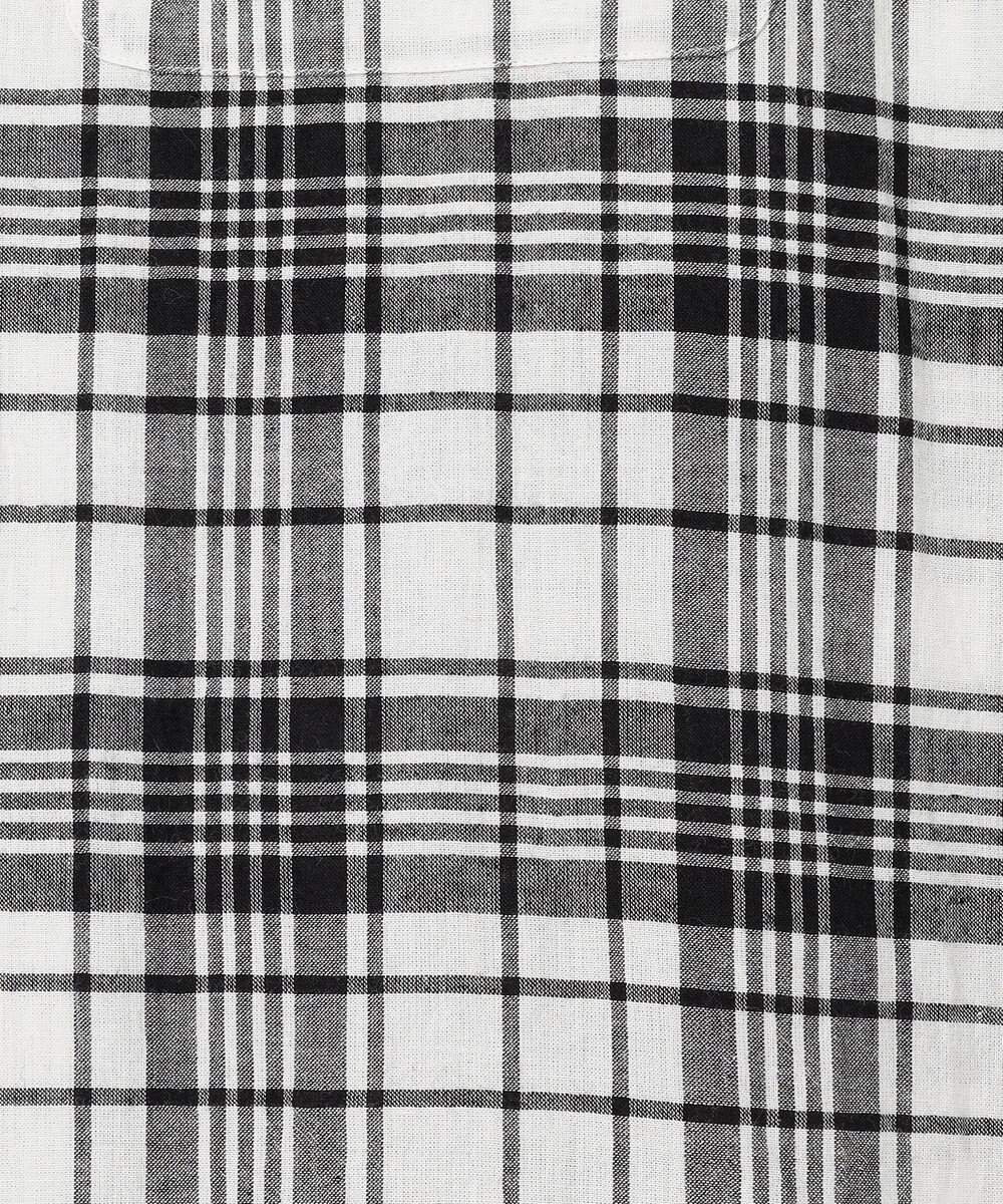 J.PRESS MEN 【J.PRESS ORIGINALS】【UNISEX】Indian Madras Open Shirts / Baggy-Fit 