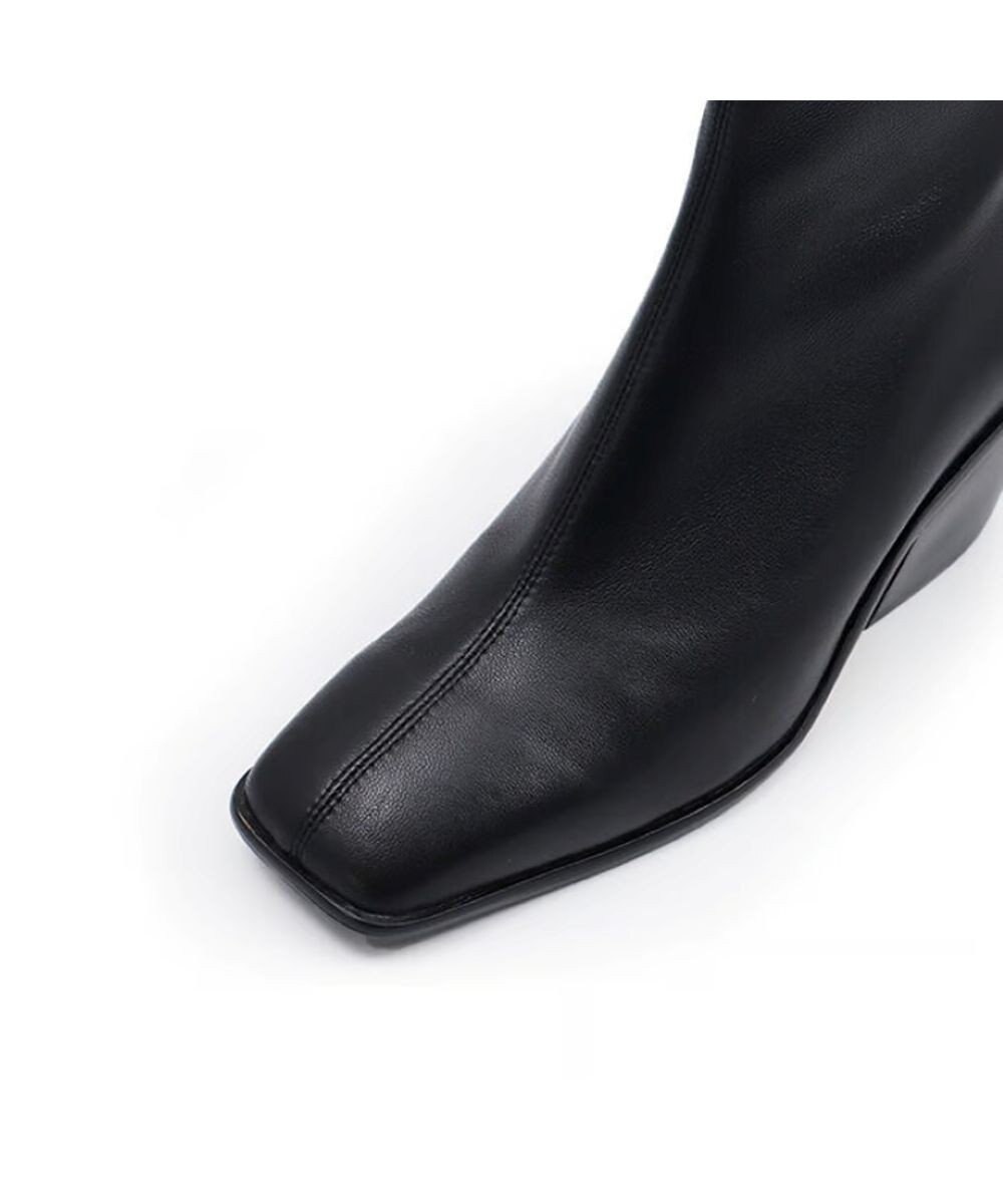 APOM ストレッチレザーサイドジップブーツ 60 