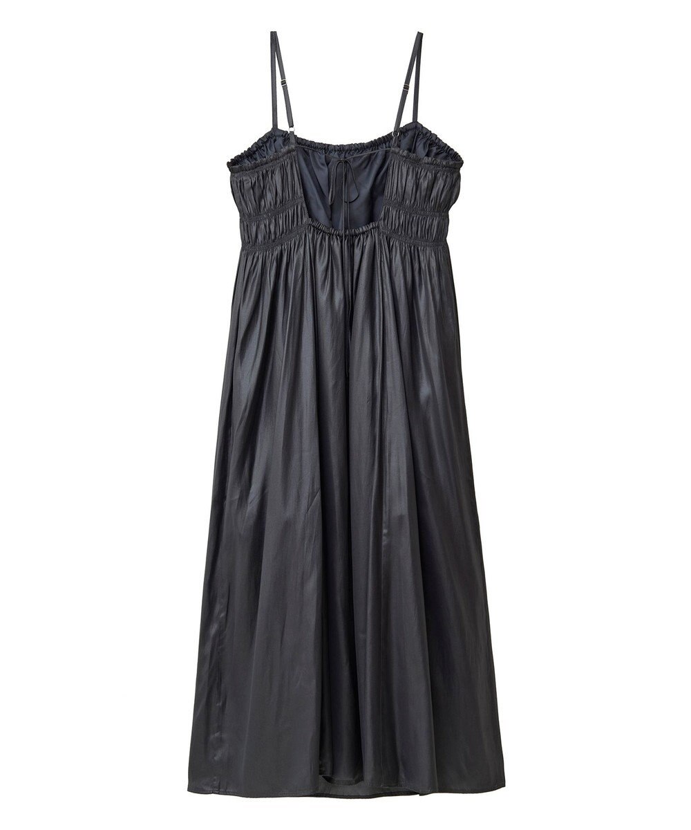 Green Parks レザー風キャミワンピース 