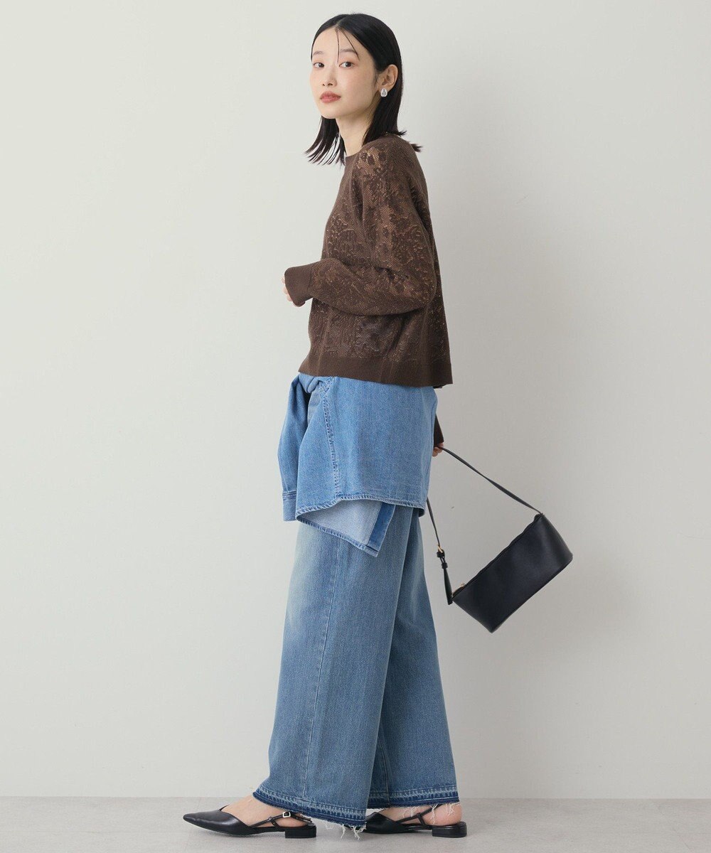 AMERICAN HOLIC レース編みニットプルオーバー 