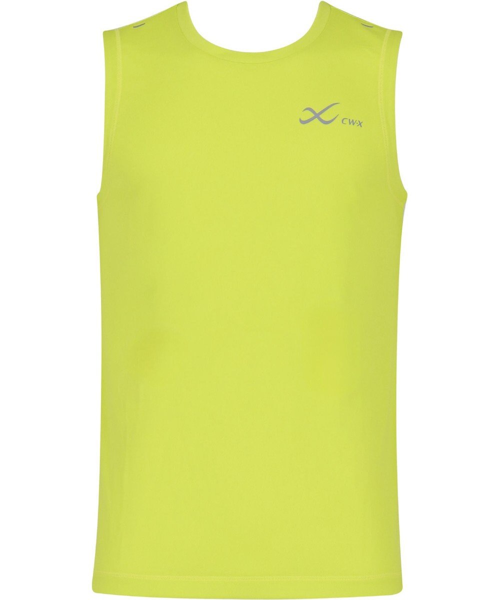 CW-X 【MEN】 CW-X トップス 【薄軽ランニングシャツ】 ノースリーブ タンクトップ Ｕネック 吸汗速乾性(本体) メンズ DLO150 /ワコール 