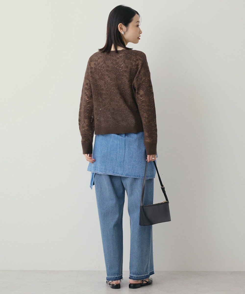 AMERICAN HOLIC レース編みニットプルオーバー 