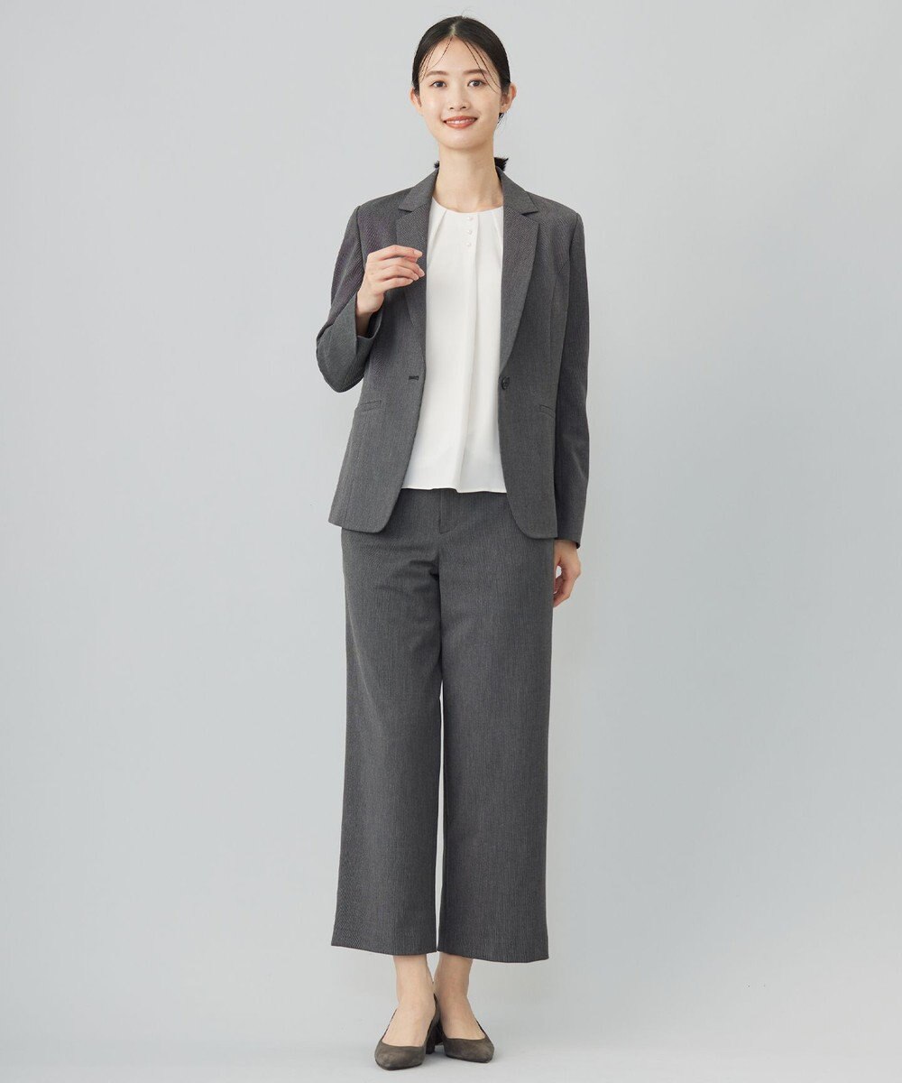 J.PRESS LADIES L ストレッチジョーゼット カットソー 