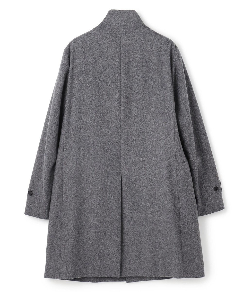 JOSEPH HOMME 【新素材】ライトウールシャギー　スタンドカラーシングルブレストコート 