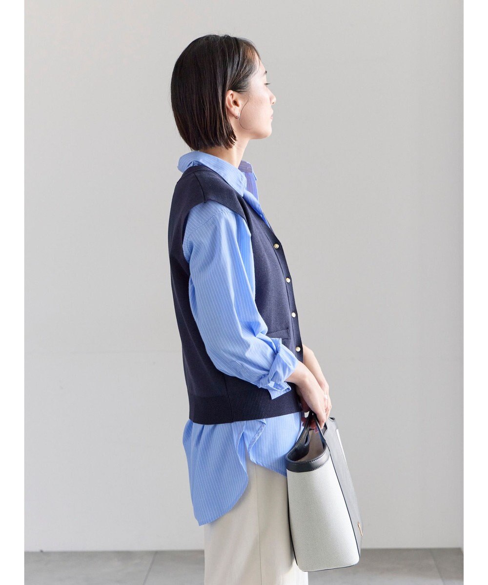 Te chichi 総針ポケット付きVネックベスト《2026 spring catalog item》 