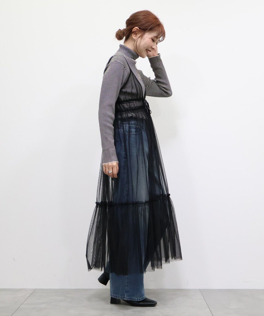 AMERICAN HOLIC ティアードチュールワンピース 