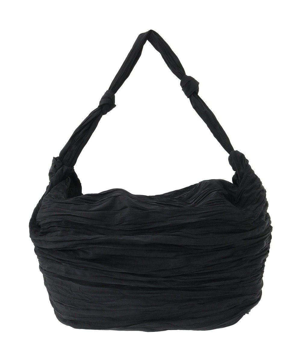 Green Parks ・ＱＵＯＮ　ワイドプリーツショルダーバッグ 