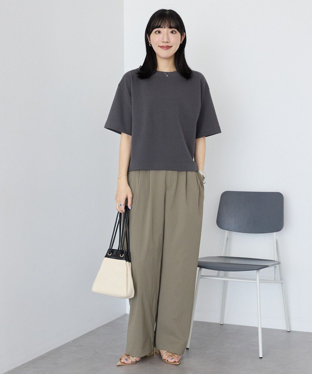 AMERICAN HOLIC 2WAYオフショルスウェット半袖プルオーバー 