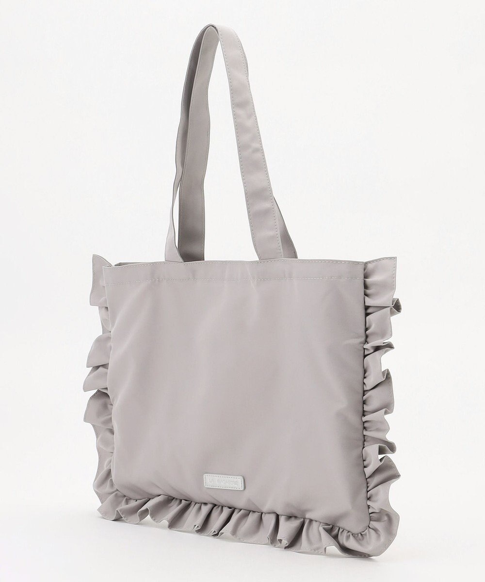 LA BAGAGERIE LA BAGAGERIE×chiyo ポーチ付きフリルエコバッグ 