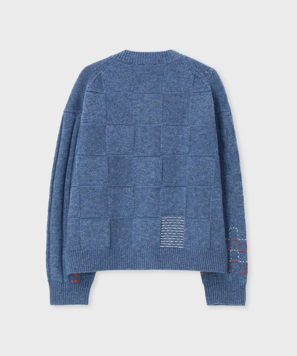 Paul Smith パッチワーク カーディガン 
