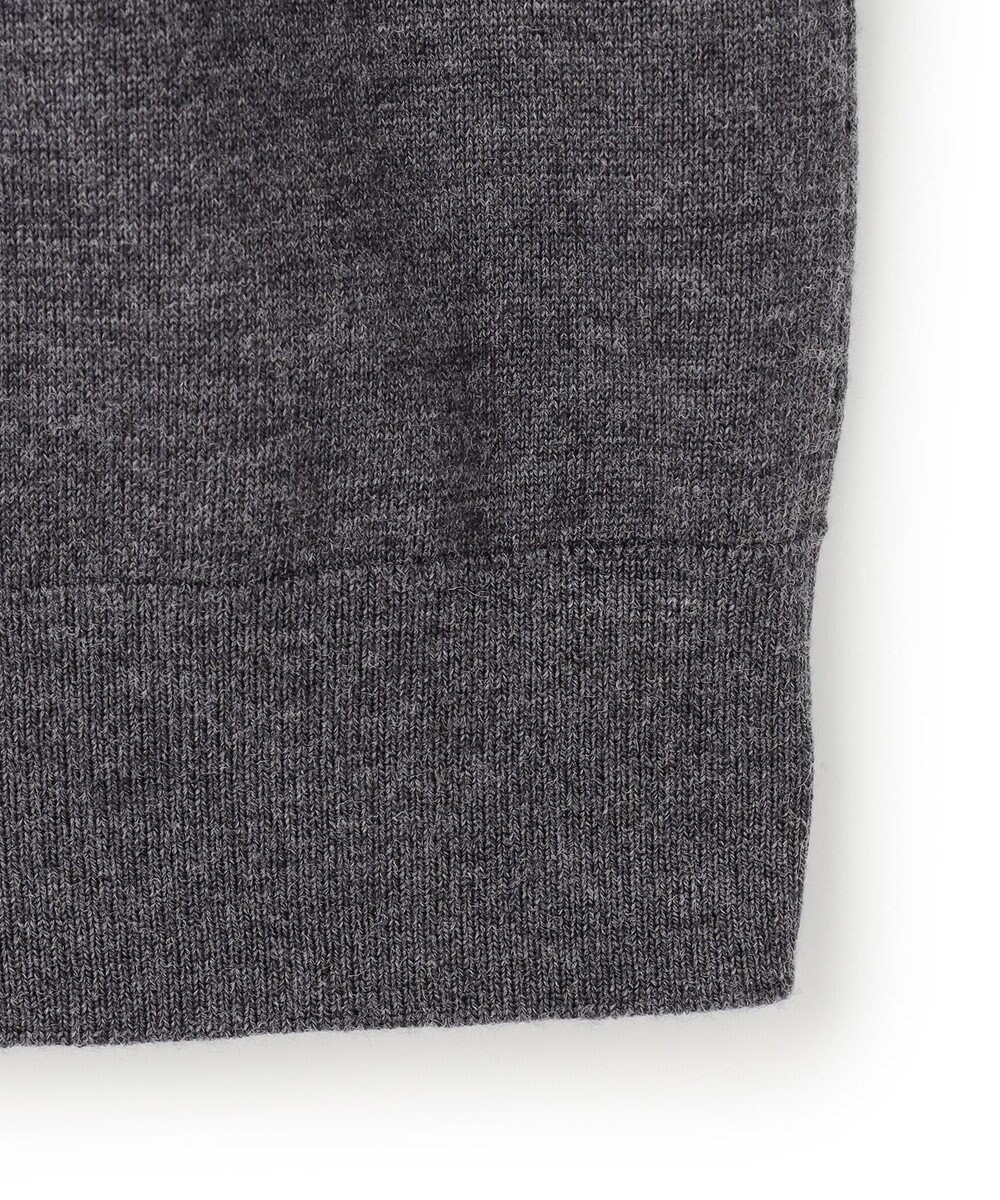 23区 【CLASSY.掲載/洗える】エンブロイダリー ジオメトリックレースコンビ ニット 