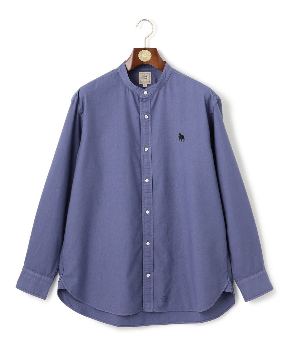 J.PRESS MEN 【KING SIZE】【大人気バックブル】バンドカラー オックスフォードガーメントダイシャツ 