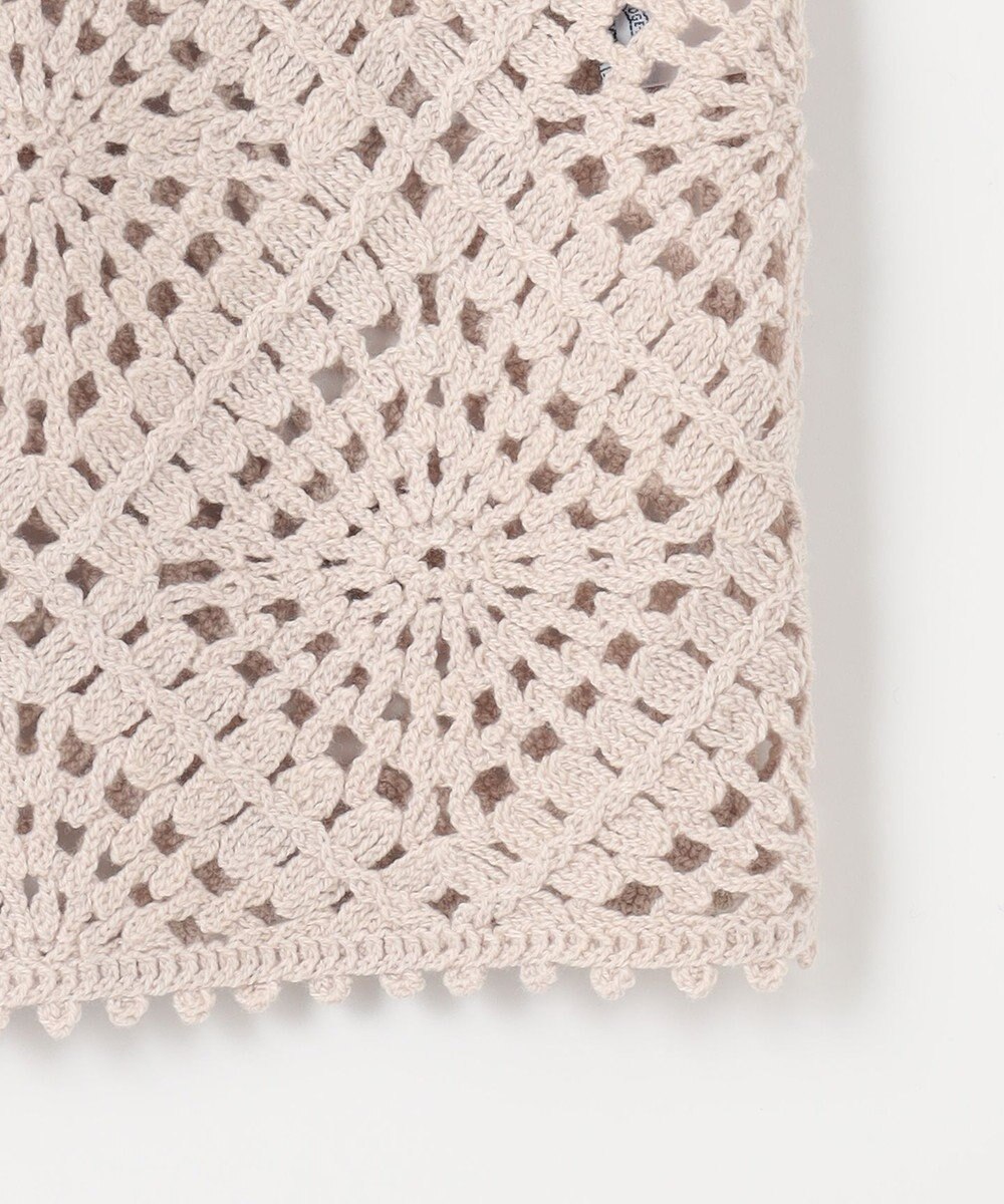 J.PRESS LADIES 【洗える】クロッシェ ニット 