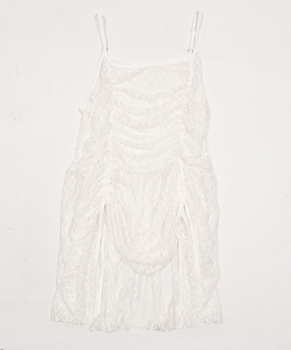 WEGO ドロストデザインキャミワンピース 