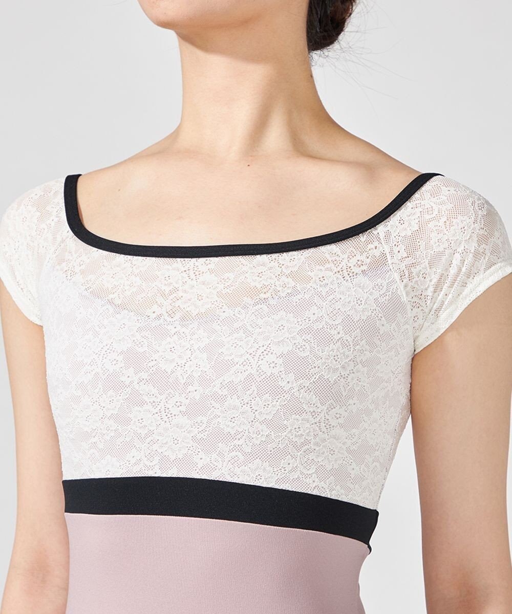 Chacott フレンチスリーブレオタード 