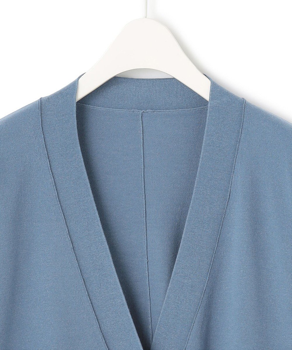 ICB 【洗える】ヴィスコースワイド Vネックカーディガン 