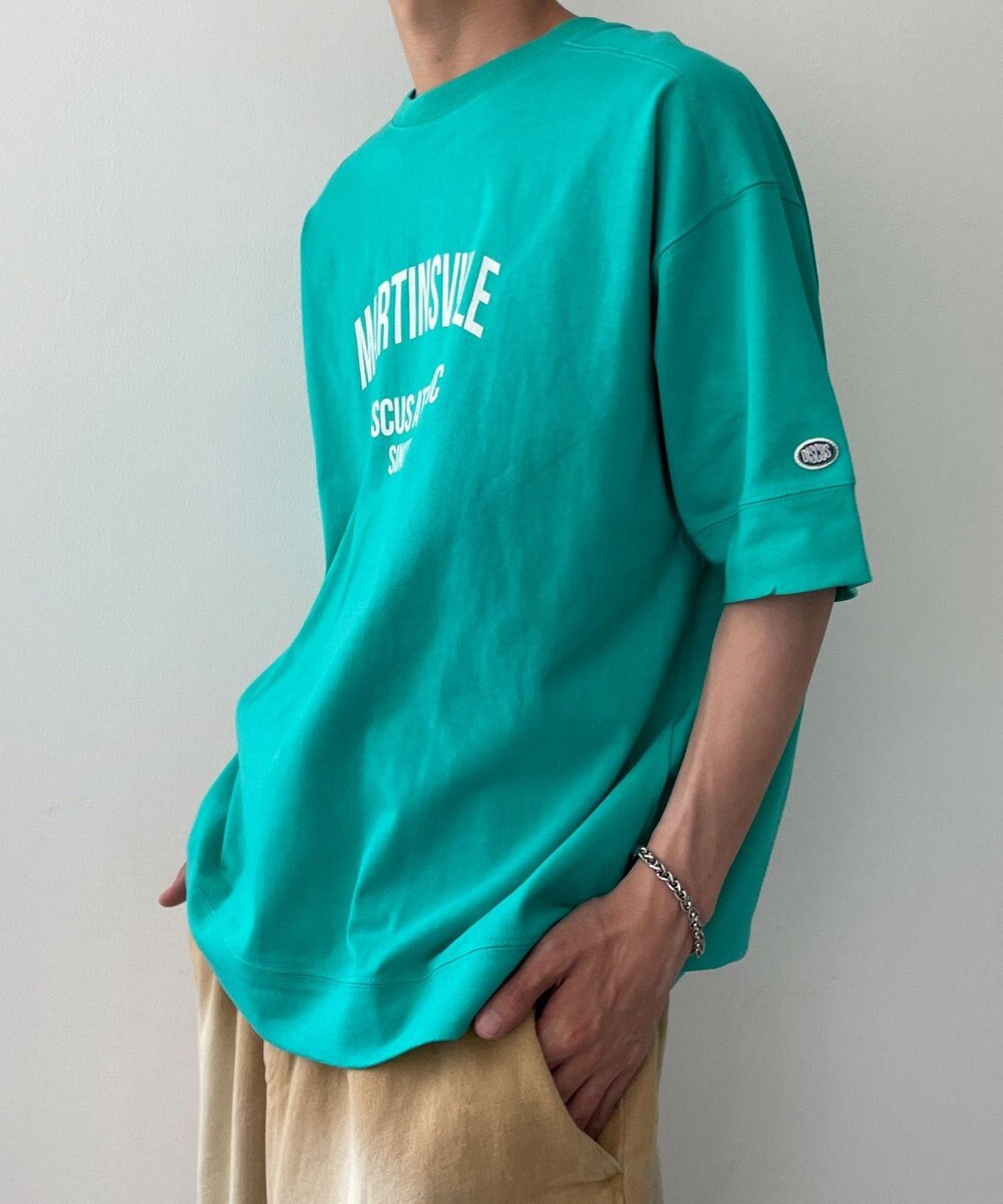 WEGO 【綿100%/MLサイズ展開】DISCUS　ルーズカレッ１００％ 