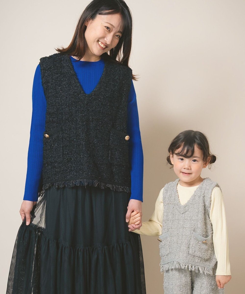 ami amie リブニットカットソーFree Size 