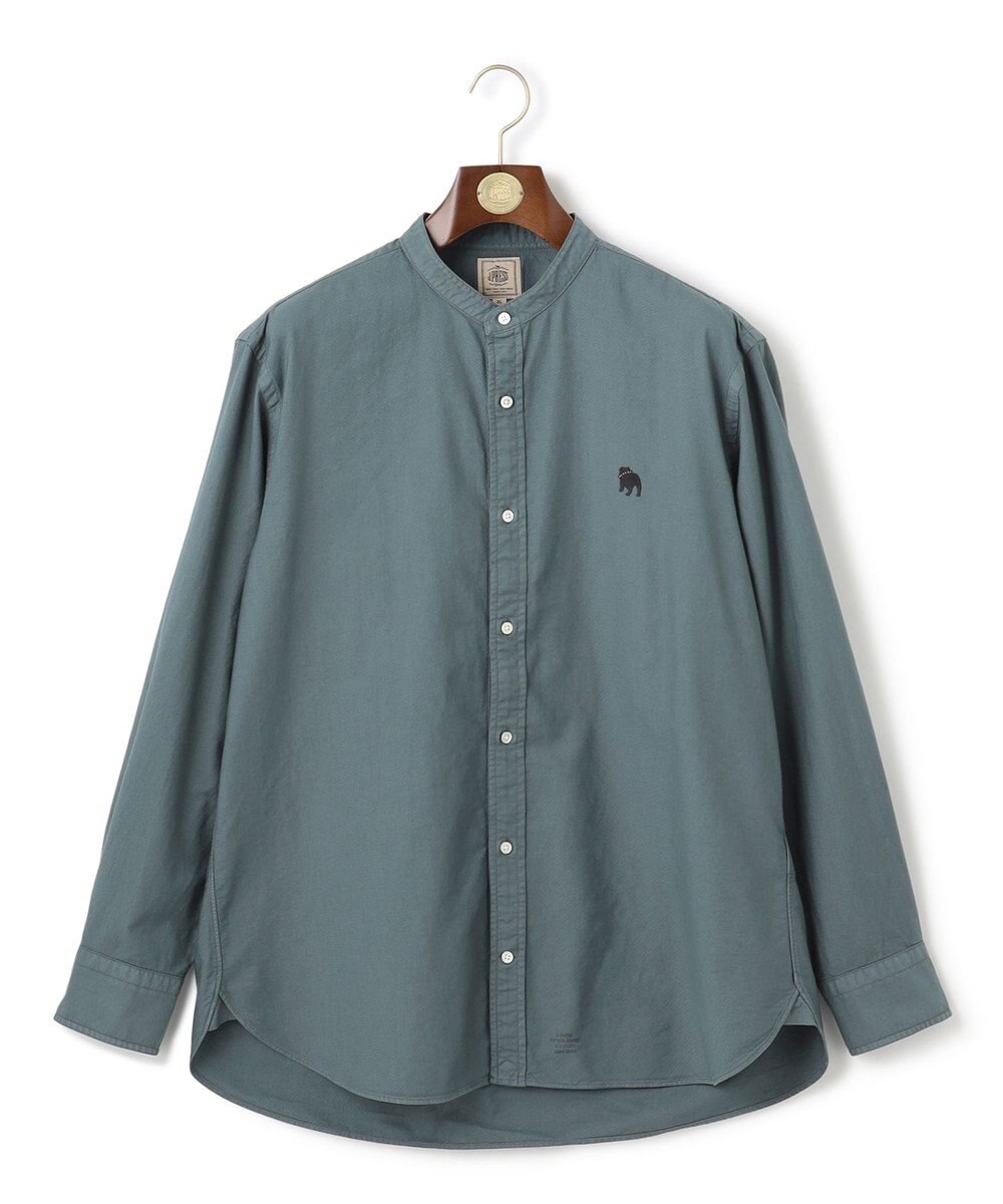 J.PRESS MEN 【KING SIZE】【大人気バックブル】バンドカラー オックスフォードガーメントダイシャツ 