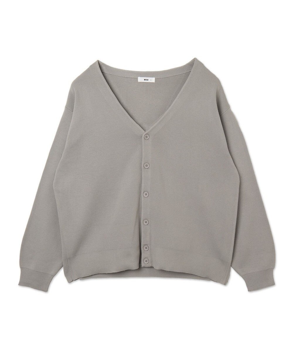 WEGO 【ユニセックス着用ITEM】ミラノリブカーディガン 