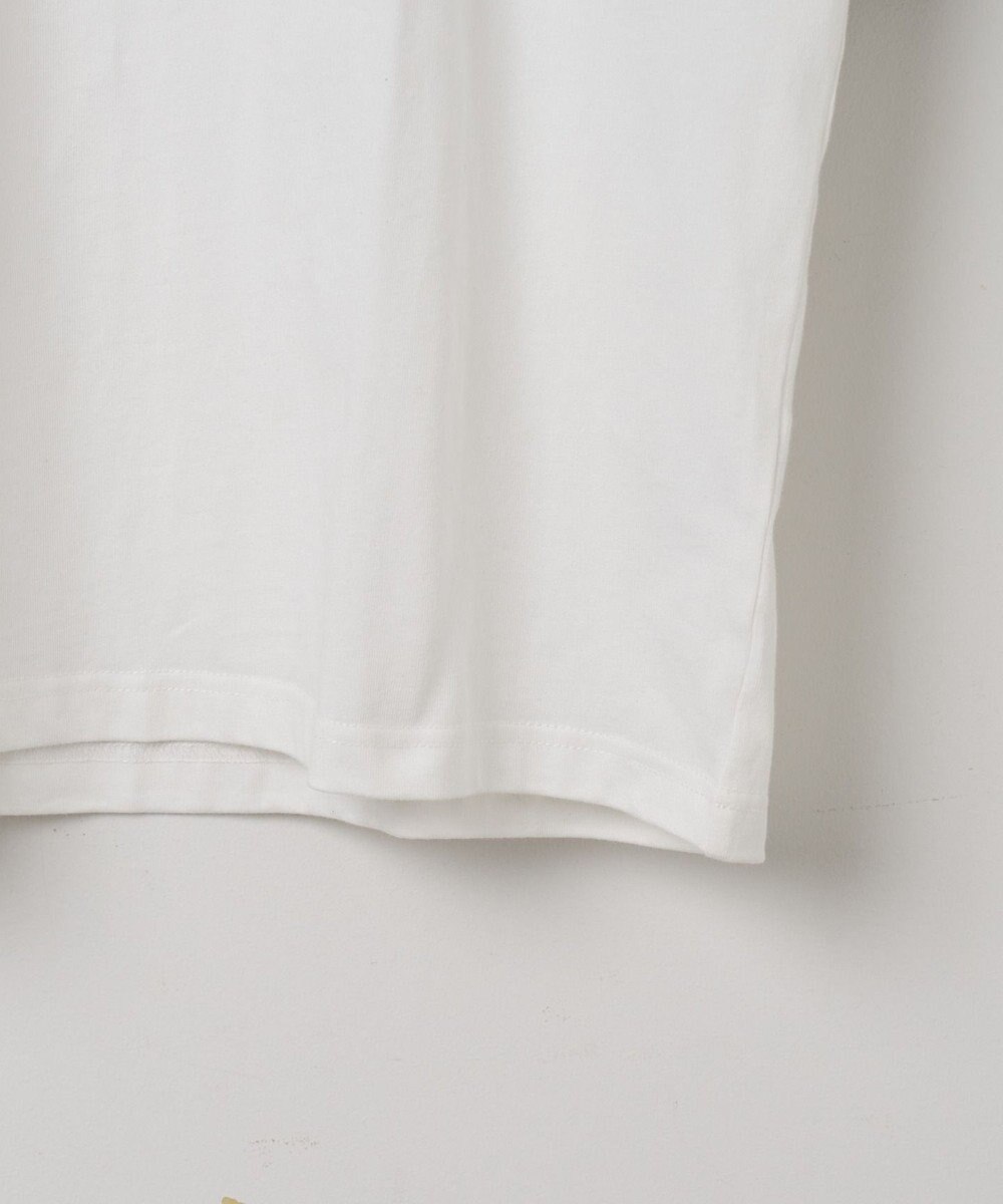 WEGO モチーフ刺繍リンガーT 