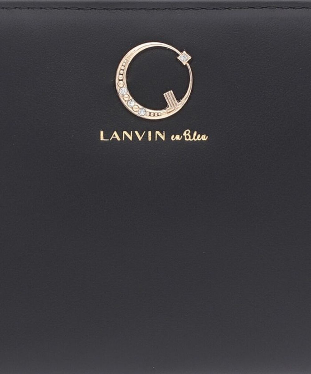 LANVIN en Bleu ルナ Lファスナー二つ折り財布 