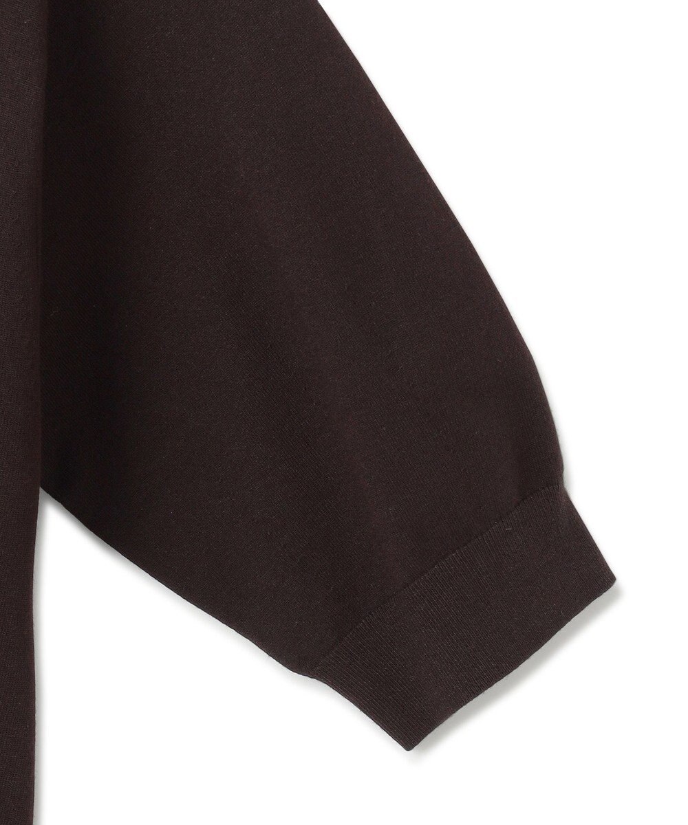 23区 S 【洗える】ヴィスコースストレッチ パフスリーブ ニットワンピース 