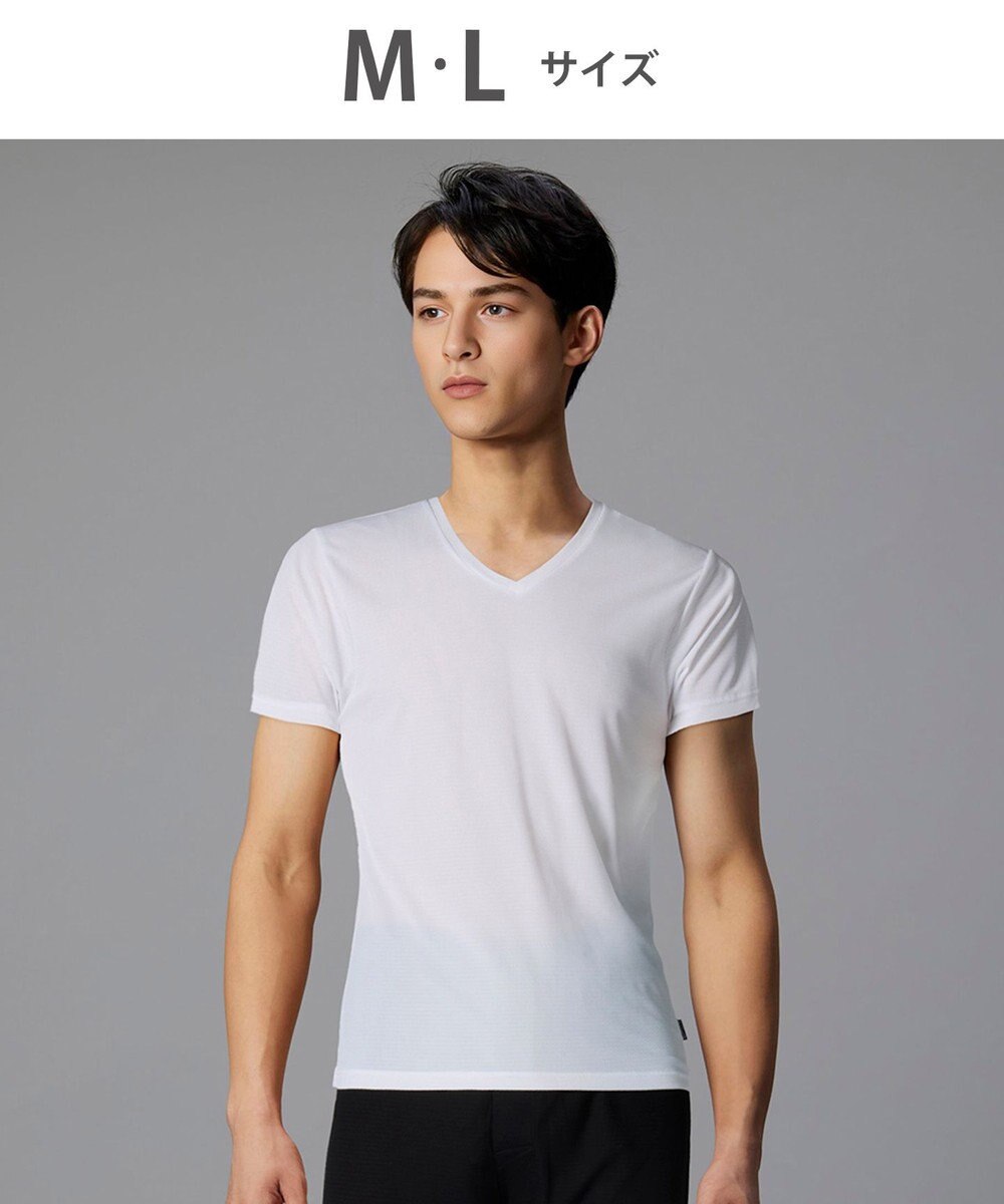 WACOAL MEN インナー　【ムレからの解放】　吸放湿性　吸汗速乾　通気性　3分袖　/ブロス　GL3310 