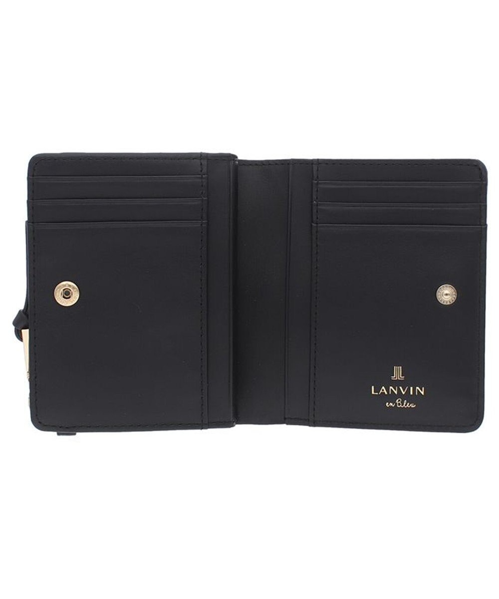 LANVIN en Bleu ルナ Lファスナー二つ折り財布 