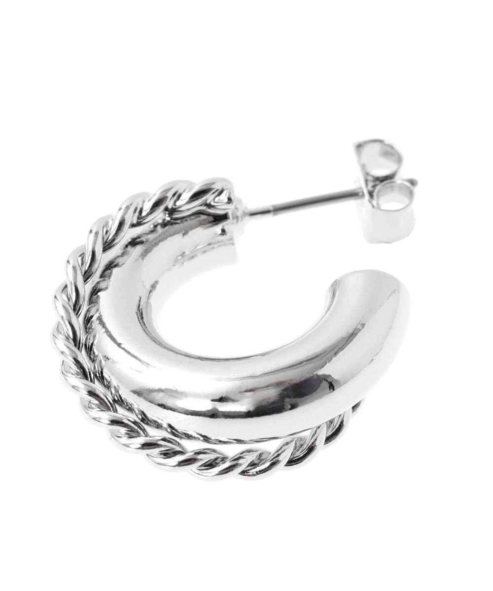 Green Parks ・ＨＡＬＦ　ＴＩＭＥ　ボールドフープピアス 